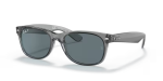 - New Wayfarer - Transparent Grey dark Blue - Size 55