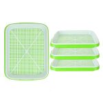 4 Piece Seedling Tray Home Hydroponic Box Without Potato Sprouts