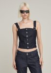 G-star Raw Bustier Top Detachable Straps Wmn - Navy