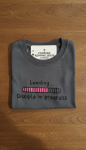 Kids Loading Charcoal Girls T-Shirt - 7 To 8