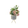Flower In Vase With Gold Stand 21CM