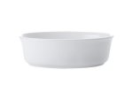 White Basics Pie Dish Oval