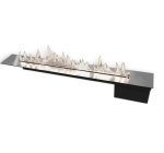 Drop-in Gas Fireplace - 800MM Stainless Steel