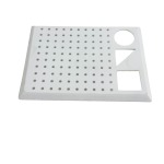 Peg Board Stencil 100 Hole + Shapes & Ruler