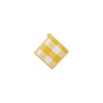 Revana Check Yellow Pot Holder
