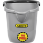 Addis Rectangular Bucket With Wheels 15.5L
