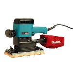 Makita Orbital Sander 1 2 Sheet 600W With Dust Bag 9046