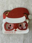 Christmas Santa Claus Glasses