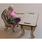 Barbie Desk And Chair