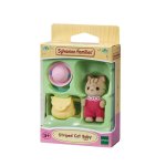 Sylvanian Families Striped Cat Baby