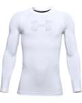 Boys' Heatgear Armour Long Sleeve - WHITE-101 Yxl