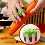 1PC Effortlessly Peel Fruits And Vegetables With Our Stainless Steel Handheld Peeler - Perfect Kitchen Accessory For Quick Meal