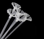 Clear Balloon Stick 50CM 6MM - 10PCS