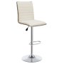 Gof Furniture - Vitrian Bar Stool Pu Leather White