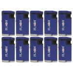 - Lighter Ignite Jet Flame Lighter - Blue Pack Of 10