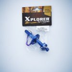 Xplorer Tippet Spool Holder - Blue - Basil Manning