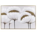 White Floral Wall Frame 80×120 WF002