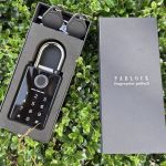 Smart Padlock With Fingerprint Keypad & App- Black