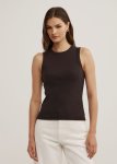 Crew Rib Tank Top