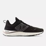 New Balance Men's Fresh Foam Spt D Fit - Black With White - UK7.5