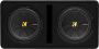 KICKER Compc 50DCWC102 Dual 10-INCH 600WATT Rms 2 Ohm Loaded Subwoofer Enclosure