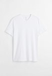 Slim Fit V-neck T-Shirt - White