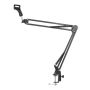 Cantilever Microphone Stand Adjustable Foldable Stand Shock Mount