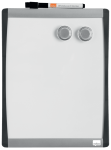 Nobo MINI Magnetic Whiteboard With Arched Frame 215X280MM – 1903778
