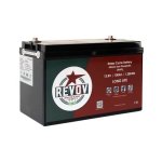 Revov 100AH Lithium LIFEPO4 Battery With Bluetooth