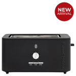 Nexus Russell Hobbs 4 Slice Toaster Black