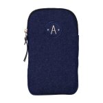 Phone Bag Denim Alphabet