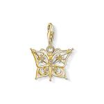 Charm Pendant Butterfly Star & Moon Gold