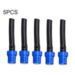 5 Pcs Universal Motorcycle Tank Gas Fuel Cap Valve Vent Breather Hose Tube Blue