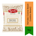 Coarse Besan Laddoo Besan 1KG - Premium Pure Coarse Gram Flour For Laddoo Dhokla Sweets & Snacks Delivers Authentic Grainy Textu