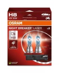 Osram H8 Night Breaker Laser Set