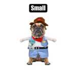 Pet Dog Novelty Clothing Sheriff-small