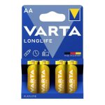Varta BA105 Size Aa Long Lifel Low Drain Devices. 1.5V 4PACK