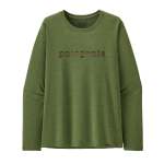 Womens Long-sleeved Capilene Cool Daily Graphic Shirt - - '73 Skyline: Rock Melon X-dye XL