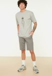 Relaxed Crew T-Shirt - Grey