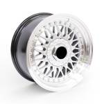 15" KS031 4 100 & 4 108 Silver Machine Lip Alloy Wheels - Autostyle Motorsport South Africa