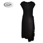 Sabrina Side Tie Dress - Black XL