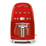 Smeg Drip Coffee Machine - Red