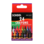 Wax Colour Crayon Set 24 Piece