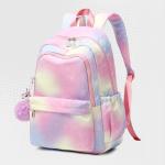 Student Tie-dye Backpack Pastels