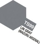 TS-99 Japanese Navy Gray For Hard Plastic