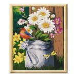 Adult Paint By Numbers With Frame - Garden Goodness
