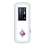 Telefunken 4GB White MP3 Player TMP-404W