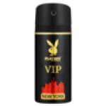 PLAYBOY Vip New York Mens Aerosol Deodorant 150ML