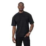 Mens Signature Washed Boxy Fit T-Shirt In Black - Black 3XL