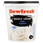 Double Cream Plain Yoghurt 1KG
